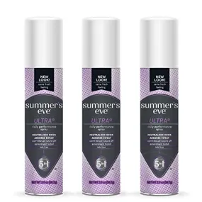 3 Pack Summer's Eve Ultra Daily Active Feminine Spray 2 oz