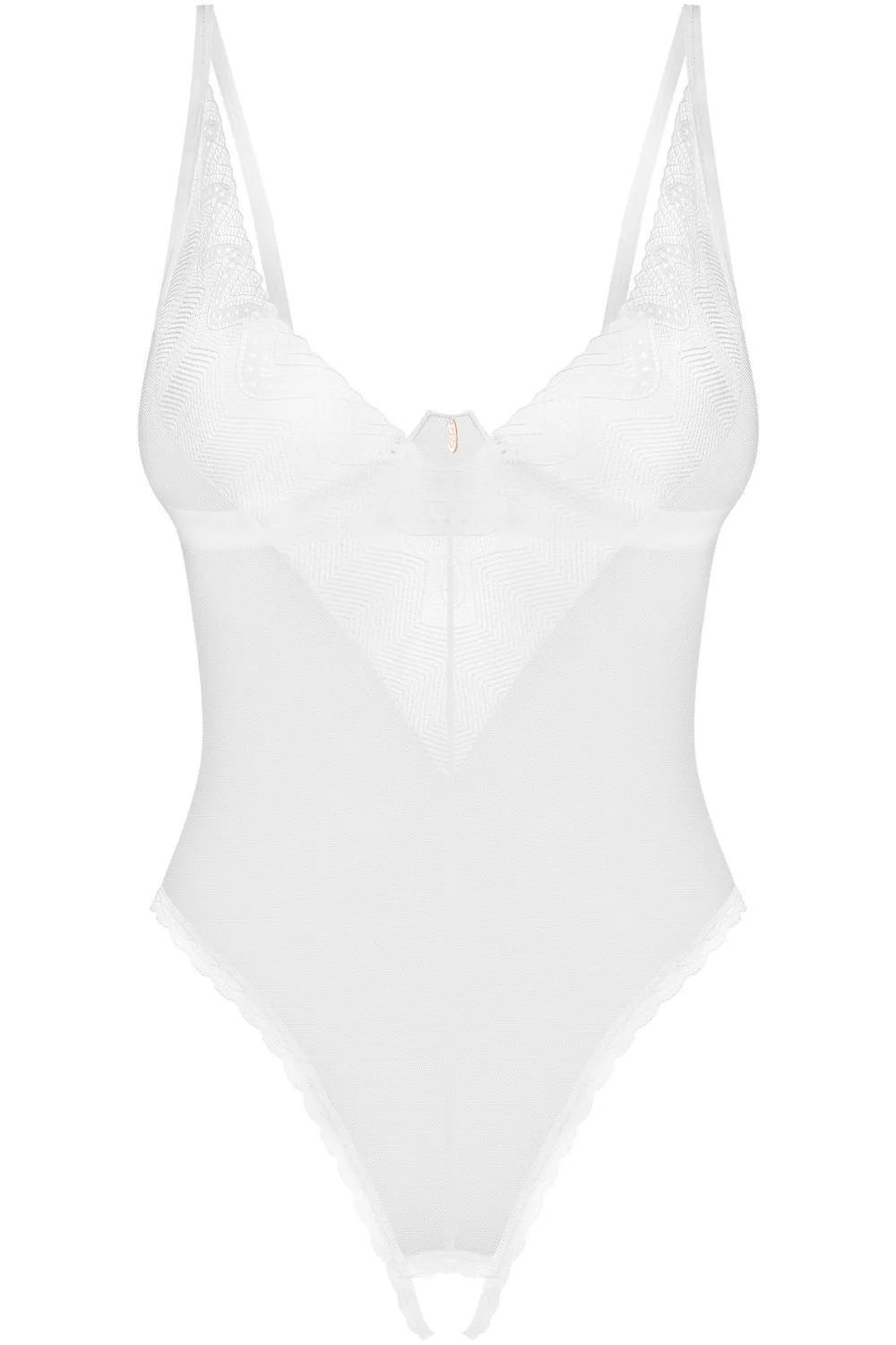 Alissium Crotchless Underwired Bodysuit