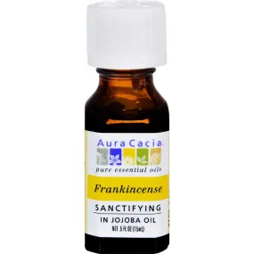 Aura Cacia Frankincense In Jojoba Oil - .5 Oz