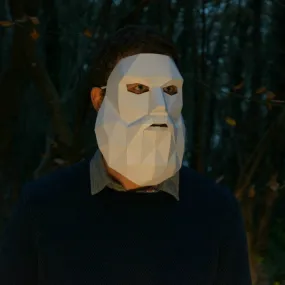 Bearded Man Mask