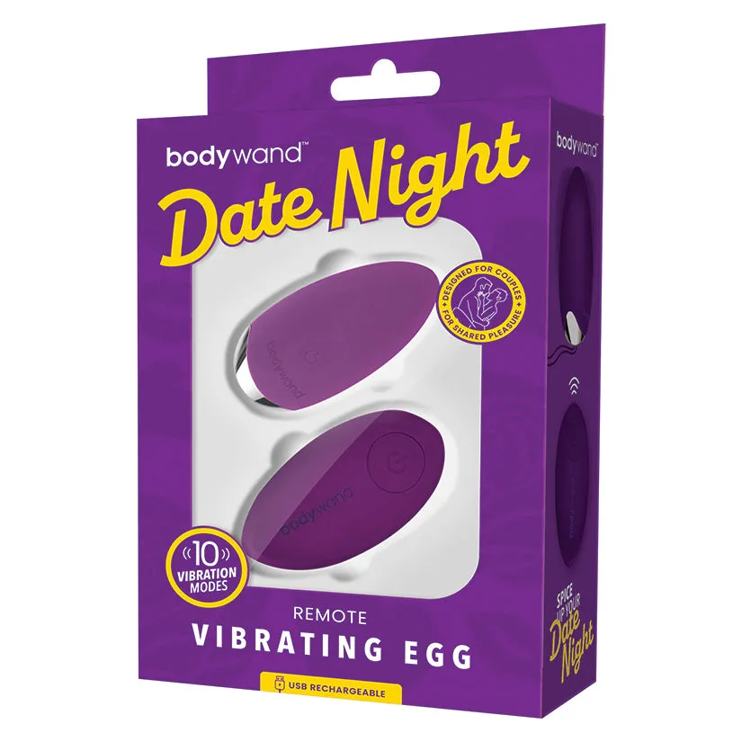 Bodywand Date Night Remote Egg Purple