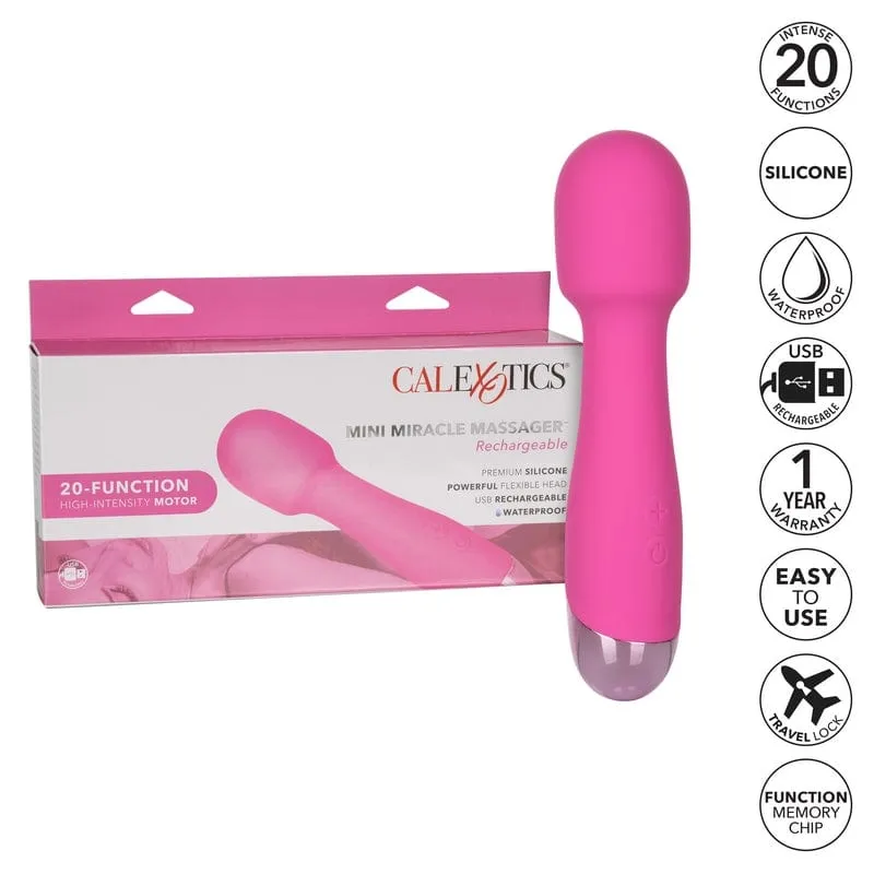 Calexotics Mini Miracle Massager Rechargeable