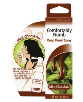 Comfortably Numb Deep Throat Spray - Mint Chocolate