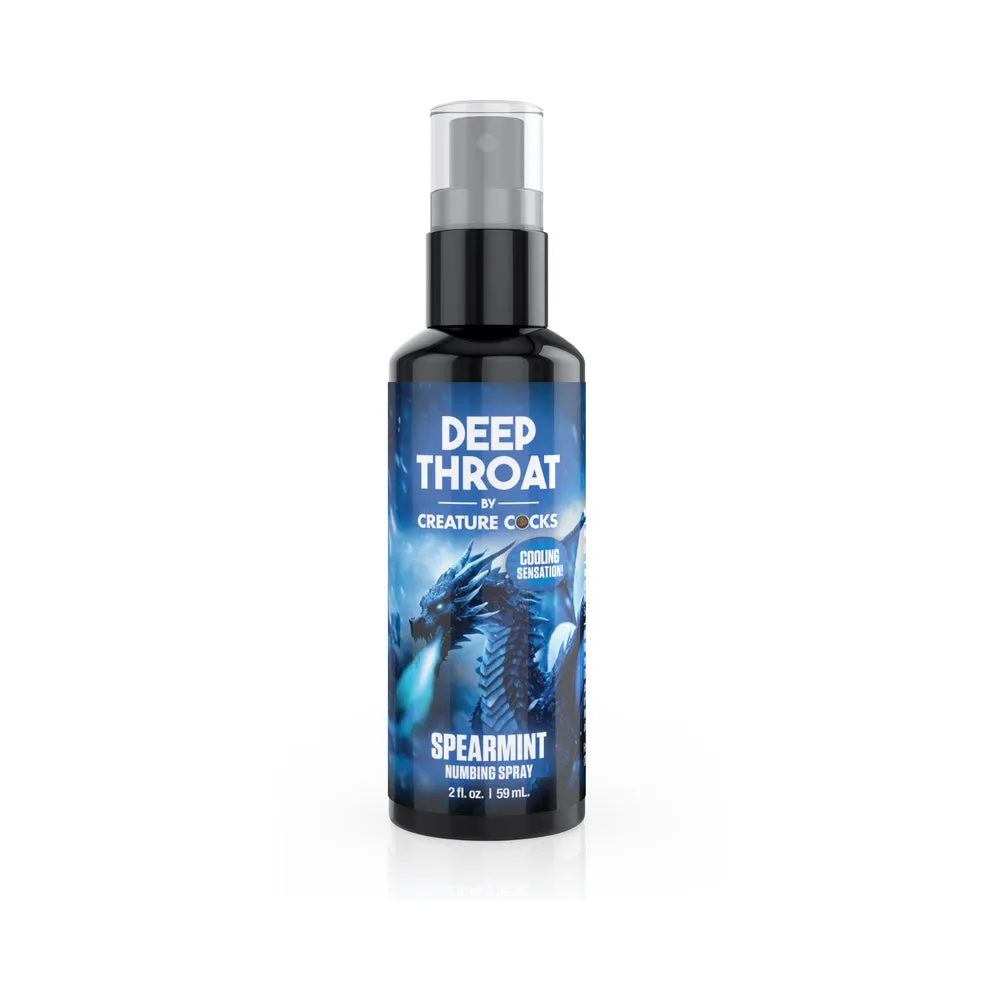 Creature Cocks Throat Numbing Spray Spearmint 1 oz.