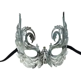 Diamond Swan Venetian Mask