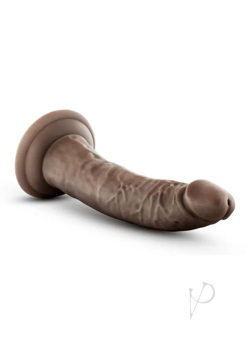 Dr Skin Plus Posable Dildo 7 Chocolate