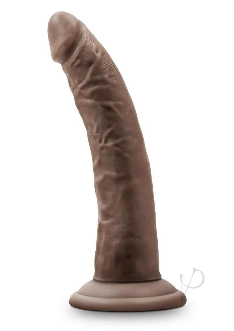 Dr Skin Plus Posable Dildo 7 Chocolate