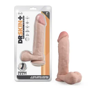 Dr. Skin Plus Thi Pos Dildo W/Ball 9i Va