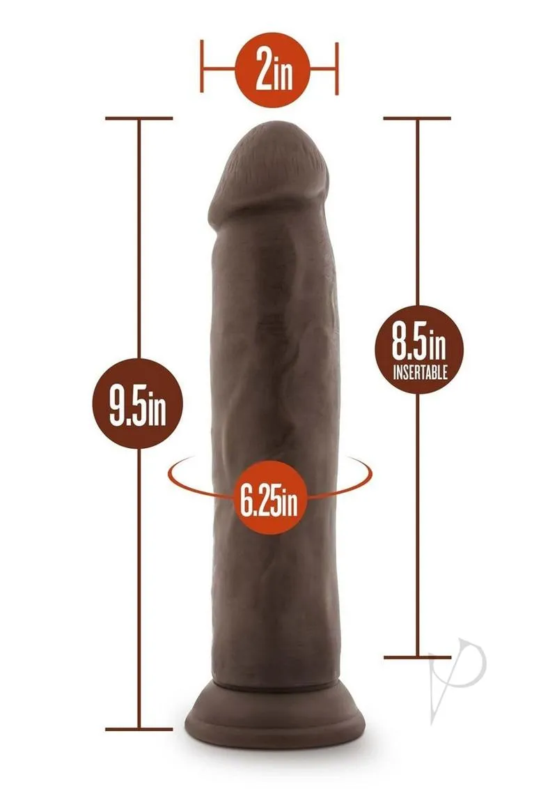 Dr Skin Plus Thick Pose Dildo 9 Chocola