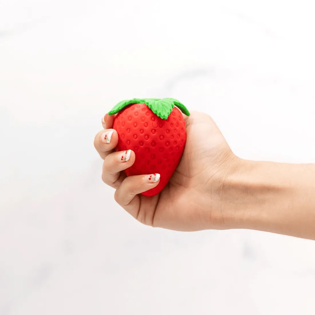 Emojibator Strawberry Vibrator