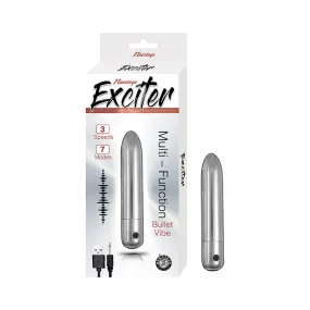 Exciter Multi Function Bullet Vibe Silve