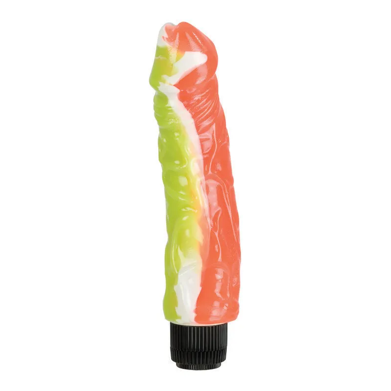 Funky Jelly Vibrator 8in