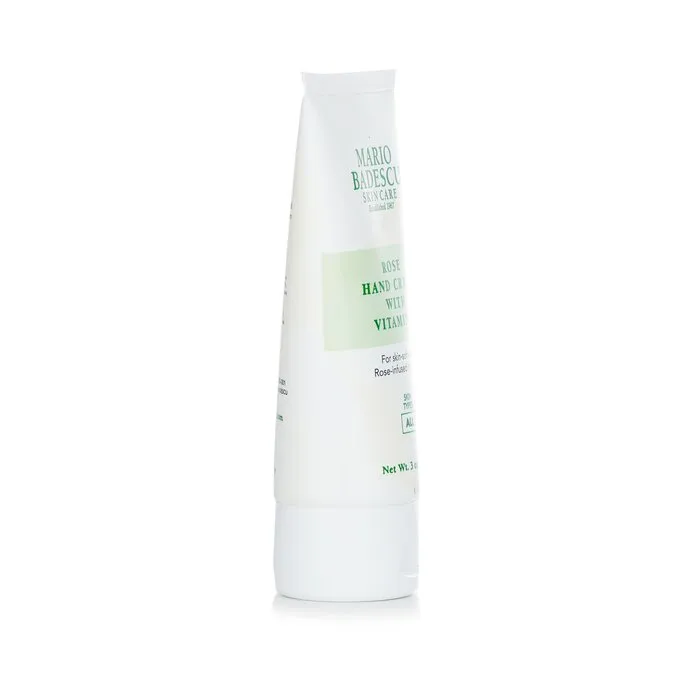 Hand Cream With Vitamin E - Rose - 85g/3oz