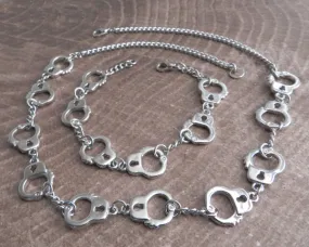 Handcuff Necklace Mini Cuffs