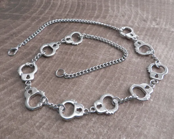 Handcuff Necklace Mini Cuffs