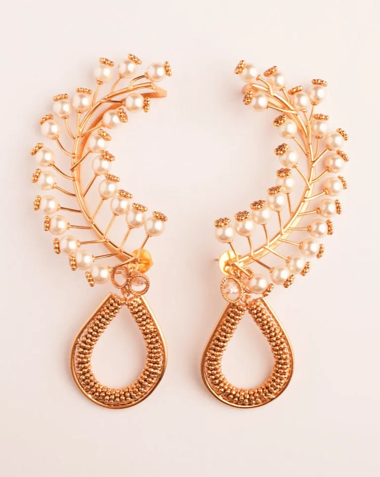 High Noon Gold Plated Ear Cuffs