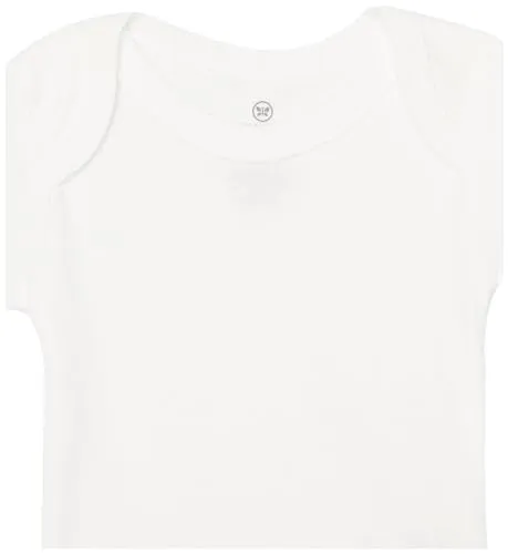 HonestBaby: Organic Cotton Short-Sleeve Baby Bodysuits - 100% GOTS Certified (Pack of 5)