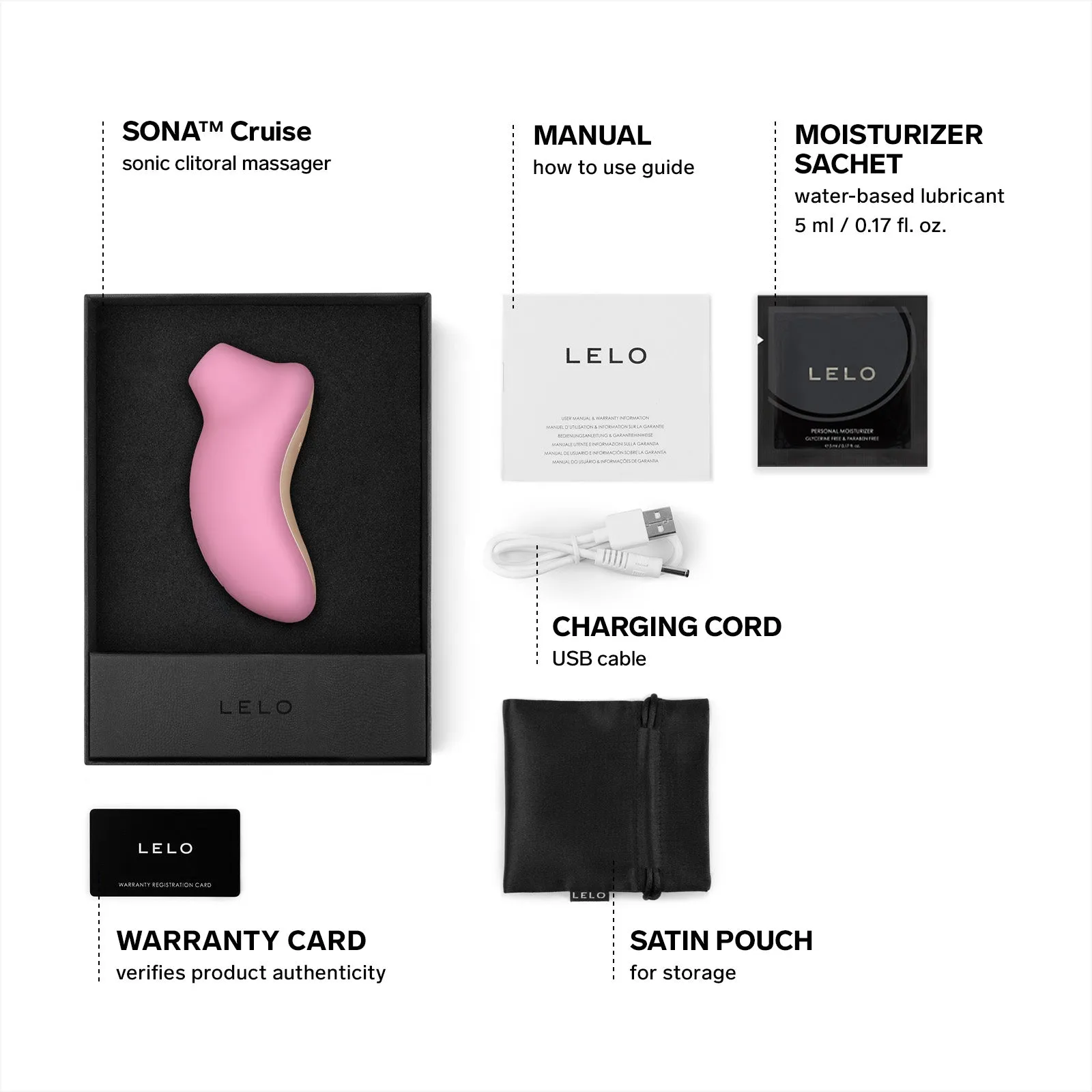 LELO Sona Cruise Clitoral Suction Vibrator