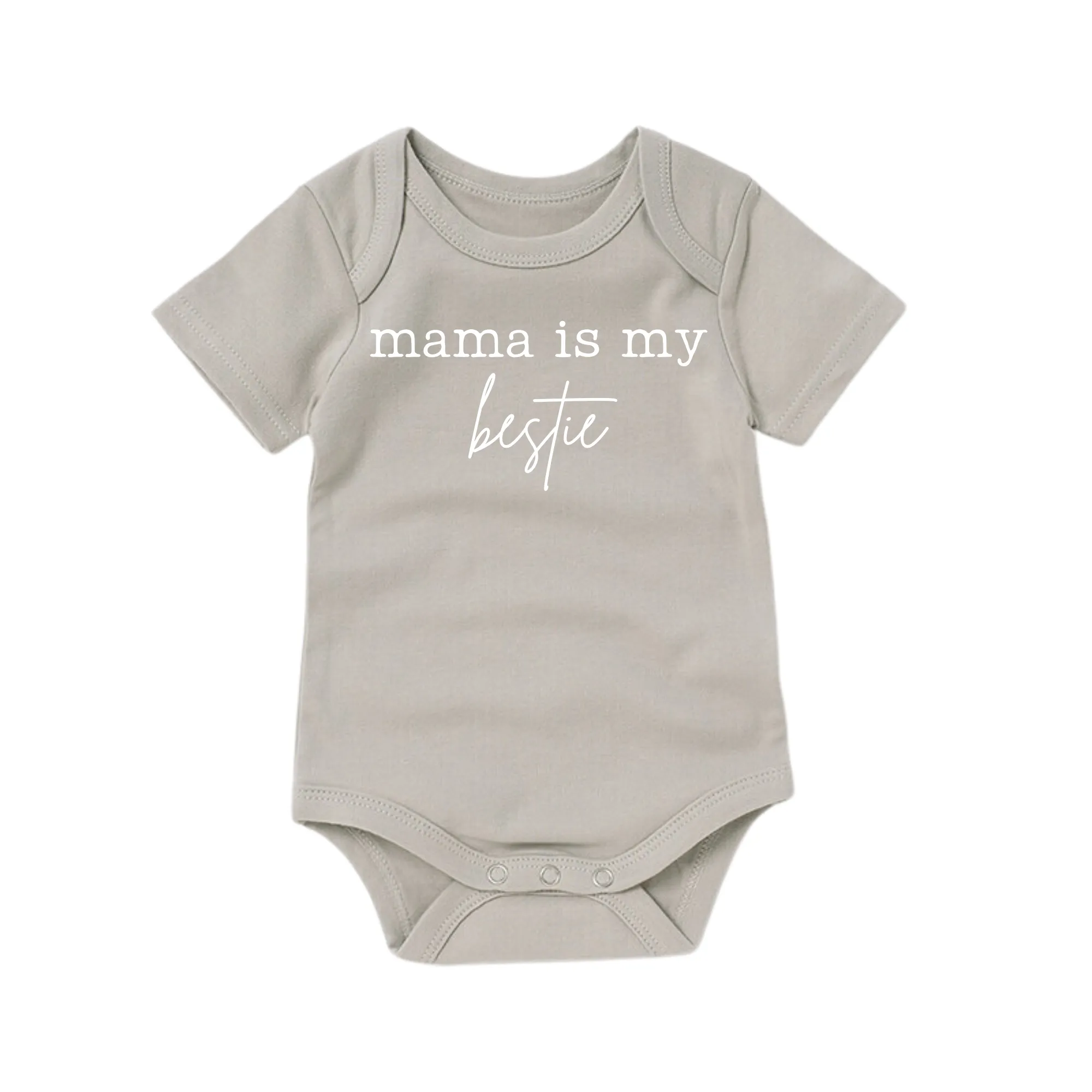 Mama is my Bestie Organic Bodysuit