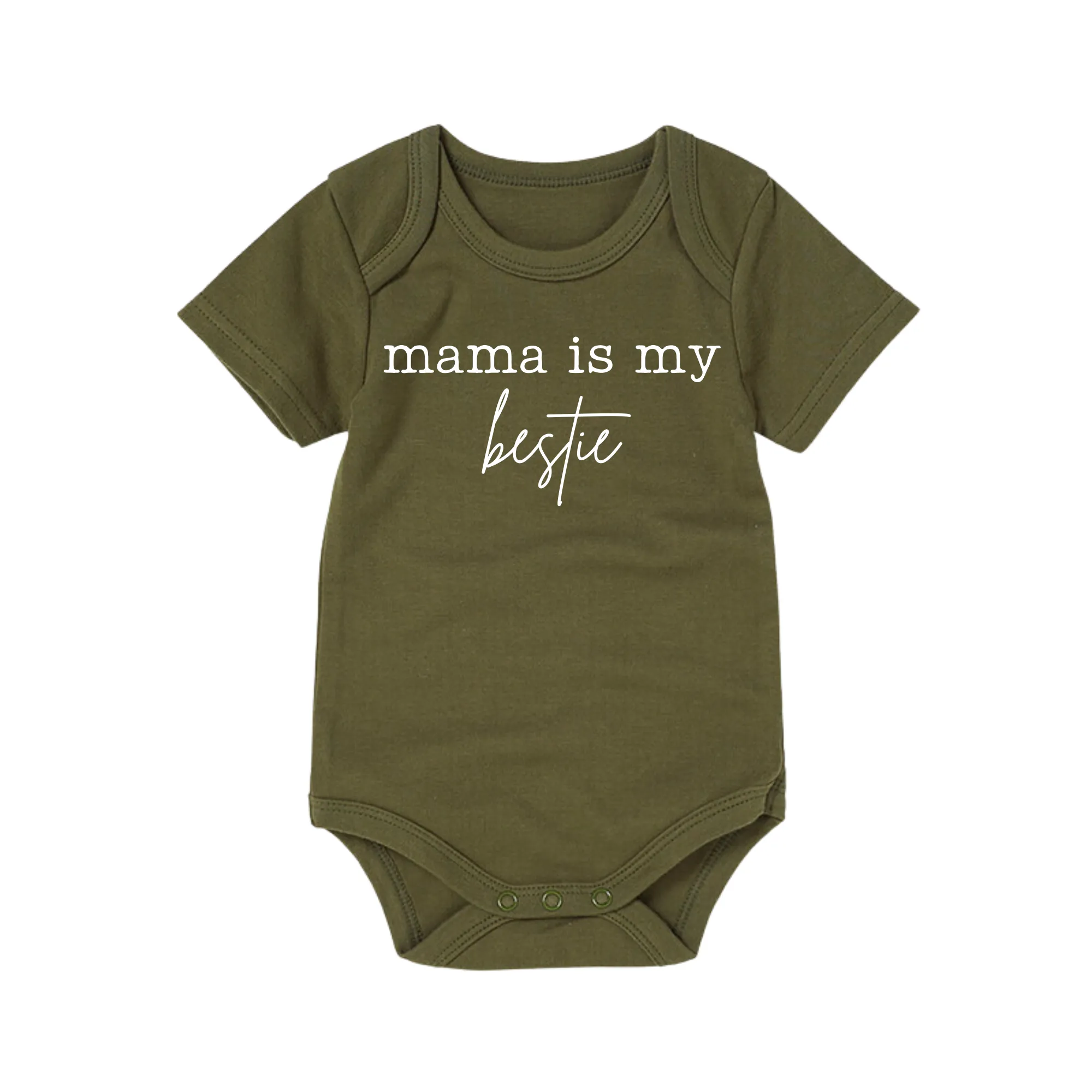 Mama is my Bestie Organic Bodysuit