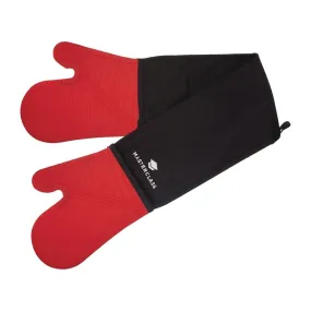 MasterClass Seamless Silicone Double Oven Glove Red - FW884