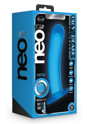 Neo Elite Glow In The Dark Tao Silicone Dual Dense Dildo