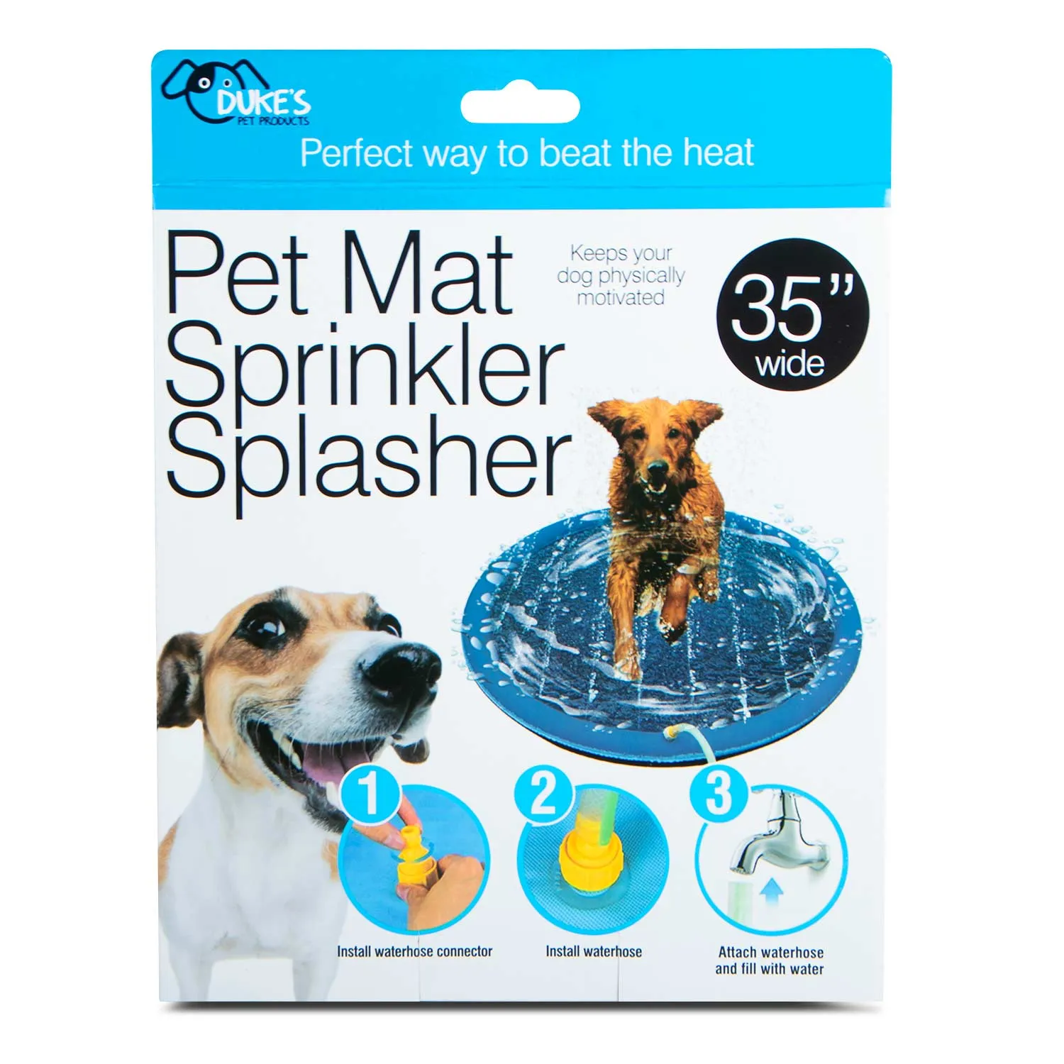 Pet Mat Sprinkler Splasher, 35"