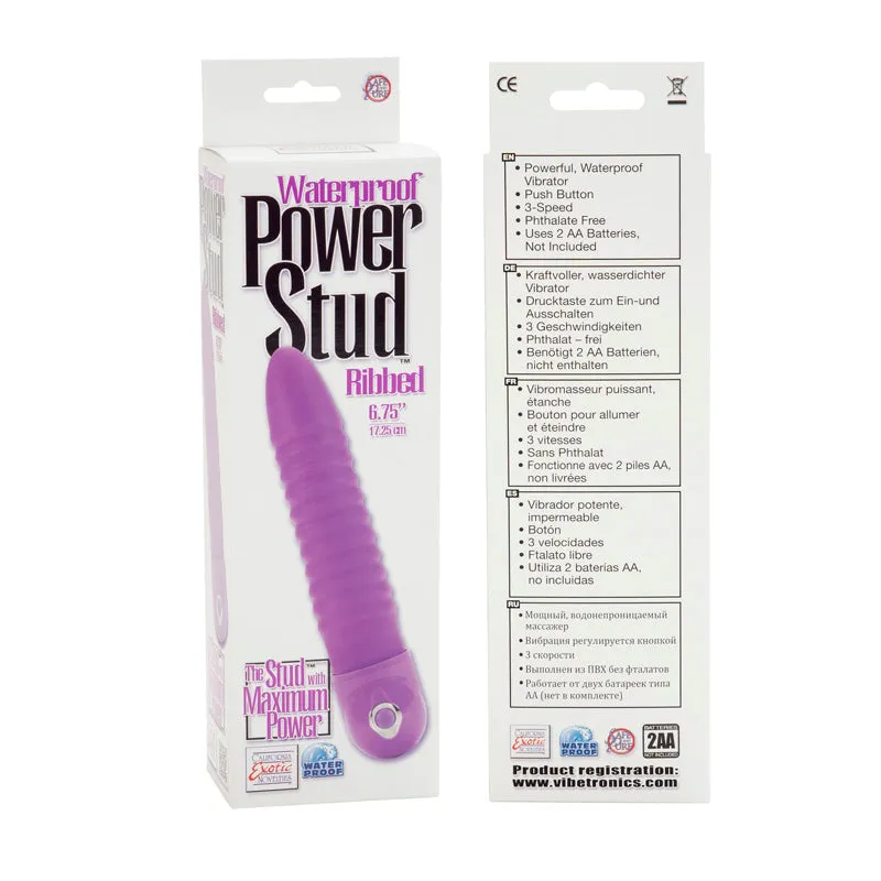 Power Stud Ribbed WP Purple