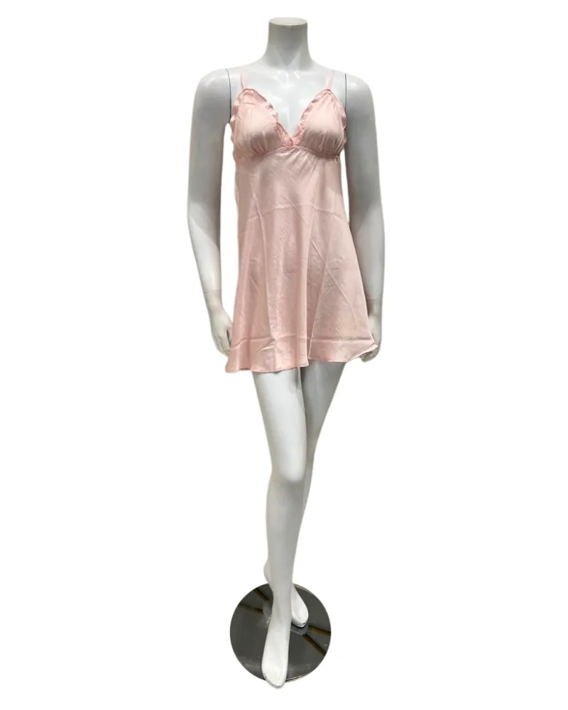 Q81326 Blush Miraj Silky Woven Chemise