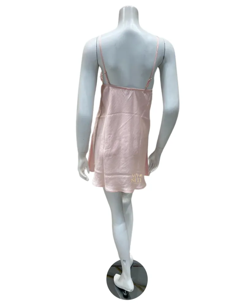 Q81326 Blush Miraj Silky Woven Chemise