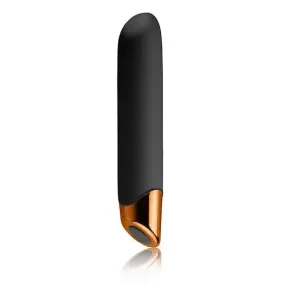 Rocks off Silicone Black Rechargeable Bullet Vibrator