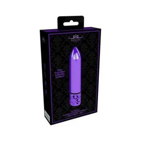 Royal Gems - Glamour - Abs Rechargeable Bullet - Purple