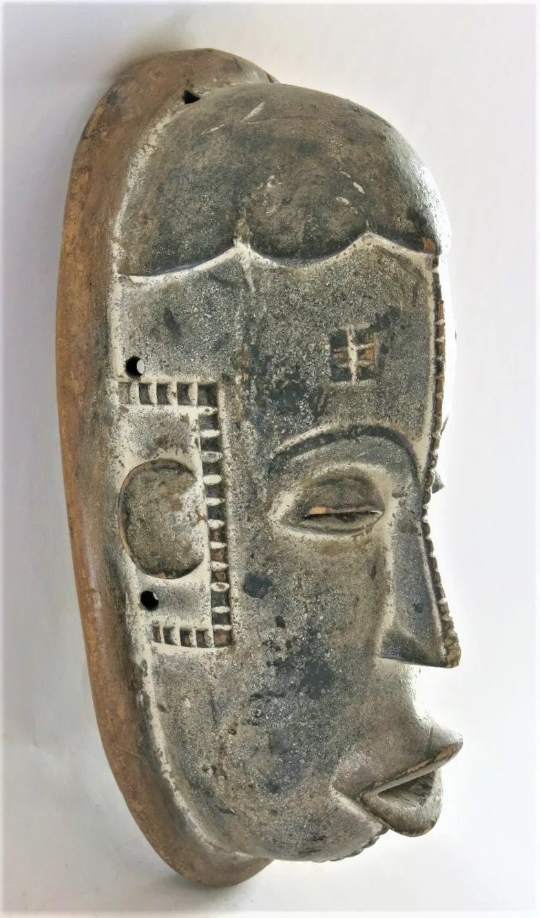 Shades of Grey Igbo Mask