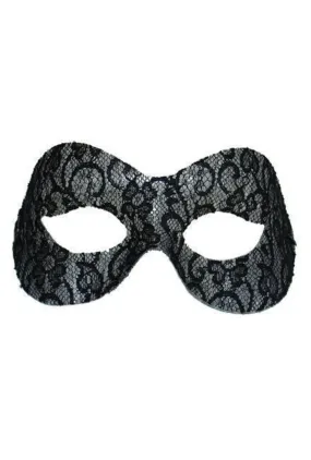 Sheer Black Lace Eyemask