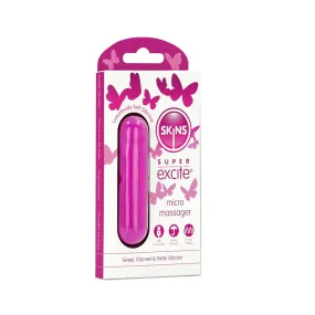 Skins Super Excite Rechargeable Pink Bullet 10 Functions