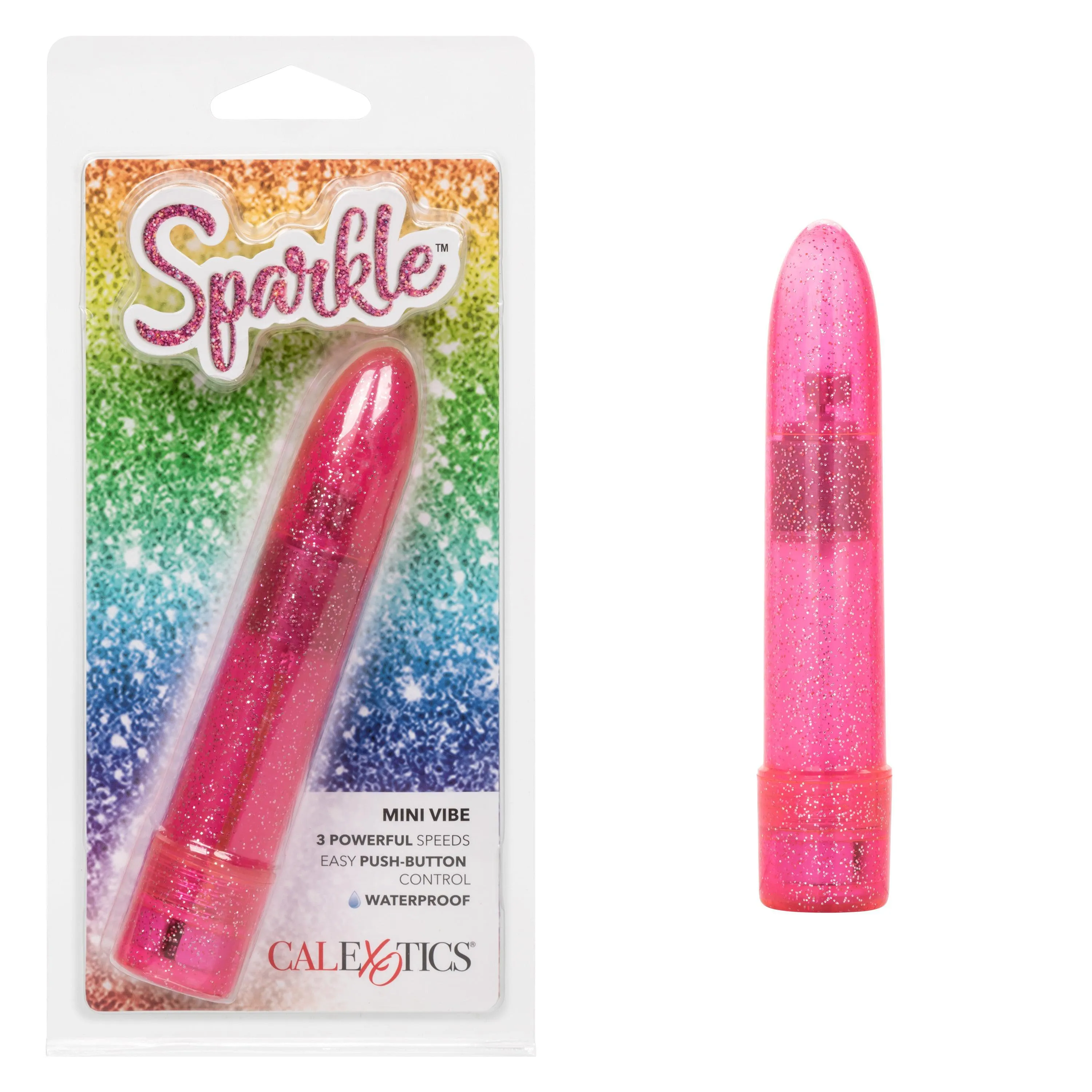 Sparkle Mini Vibe - Pink - 4.5 inch