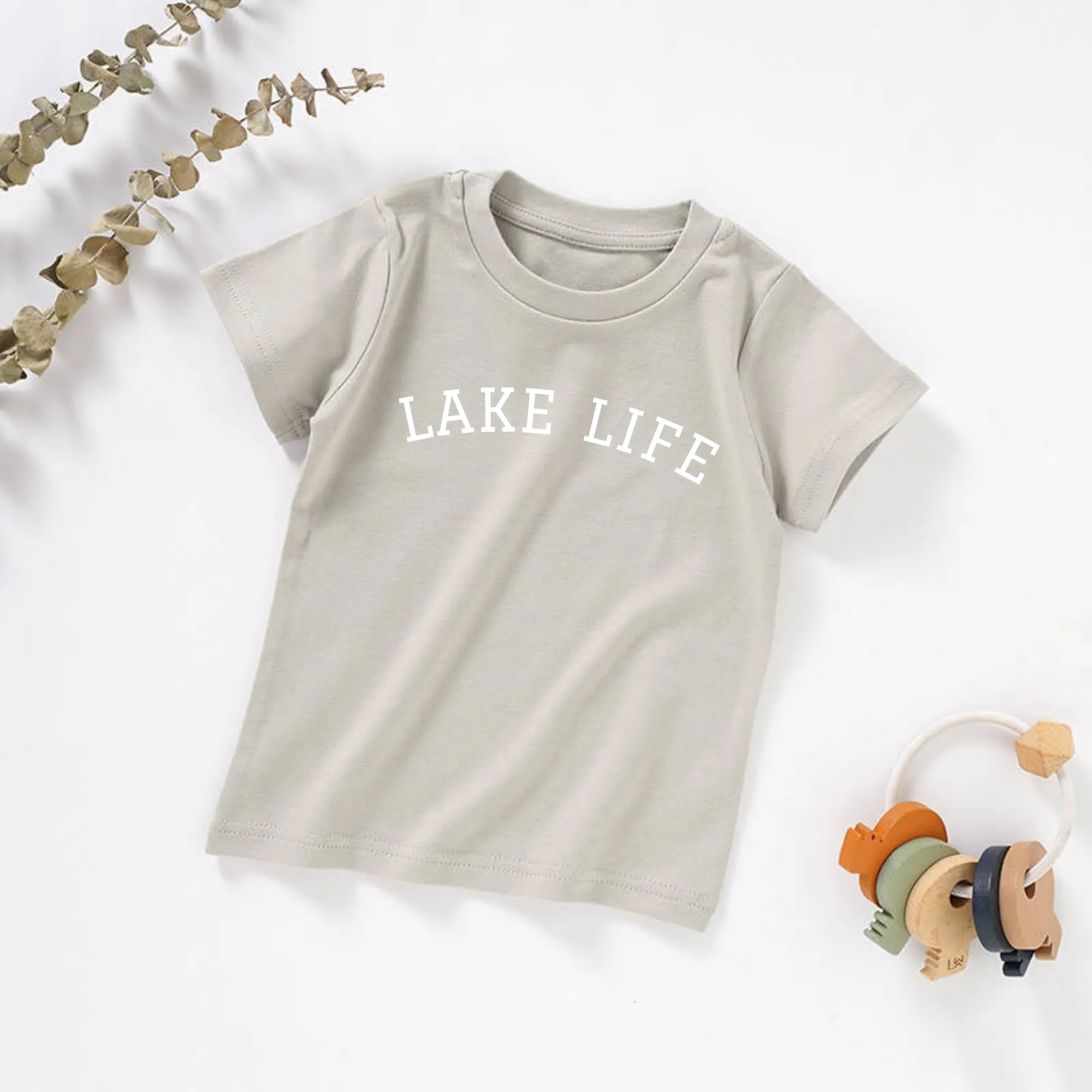 Varsity Lake Life Organic Toddler Tee