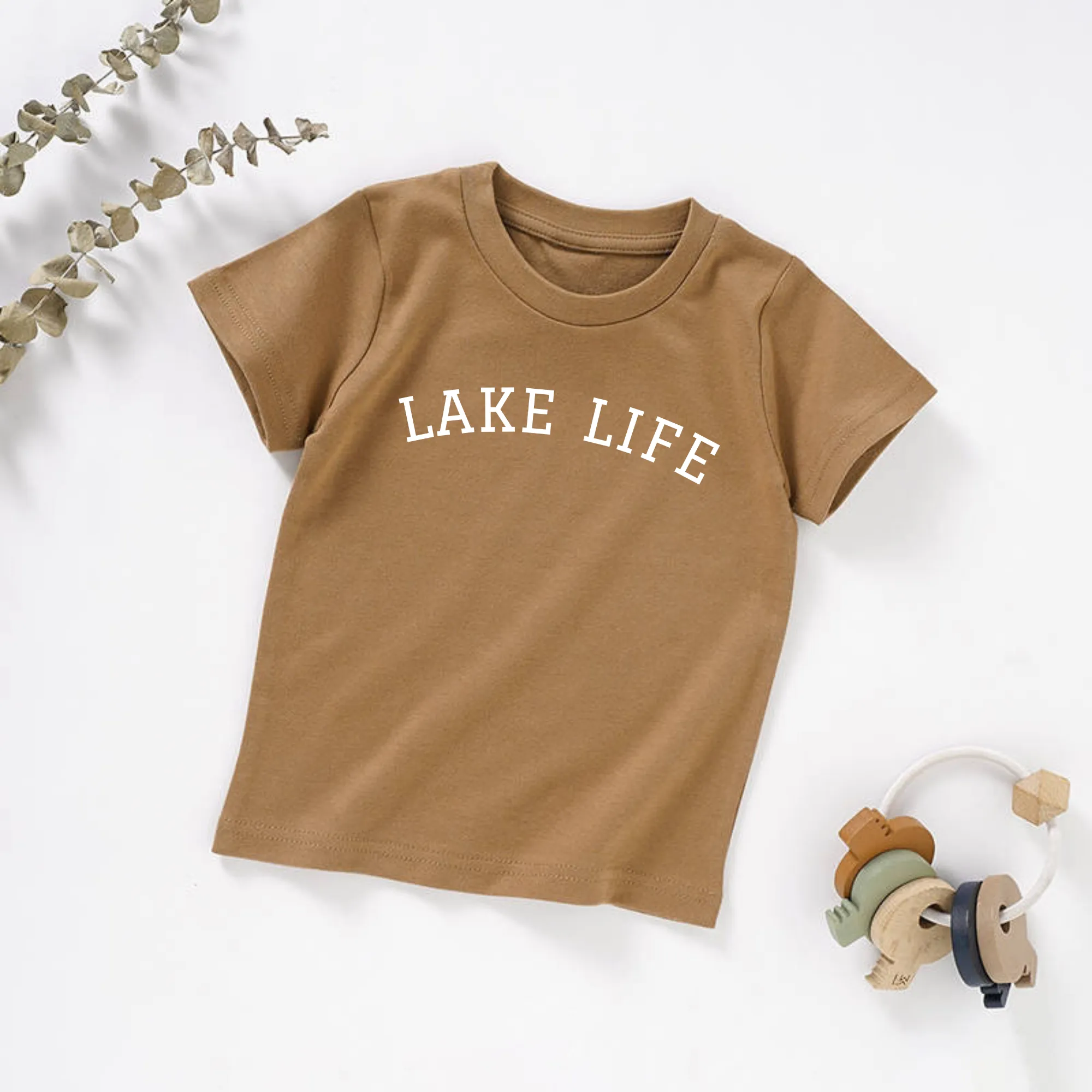 Varsity Lake Life Organic Toddler Tee